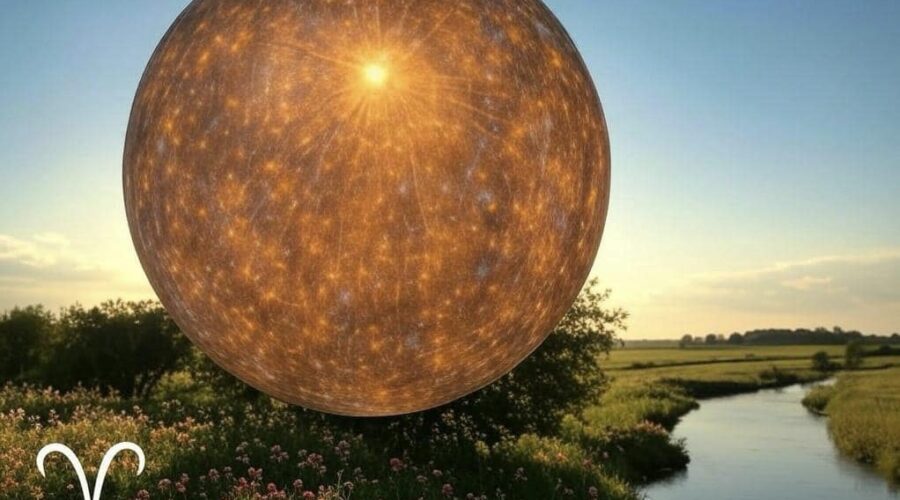 Aries Hosts Mercury